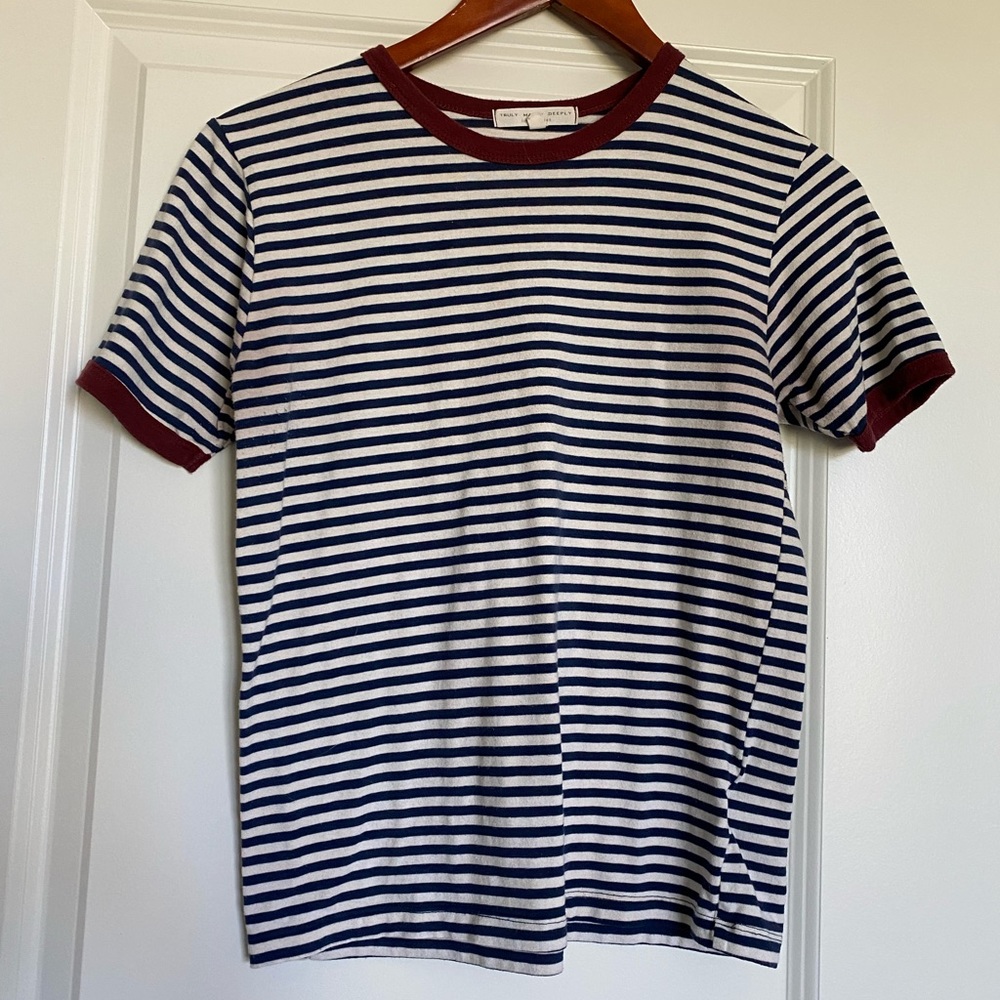 Truly Madly Deeply Striped Shirt